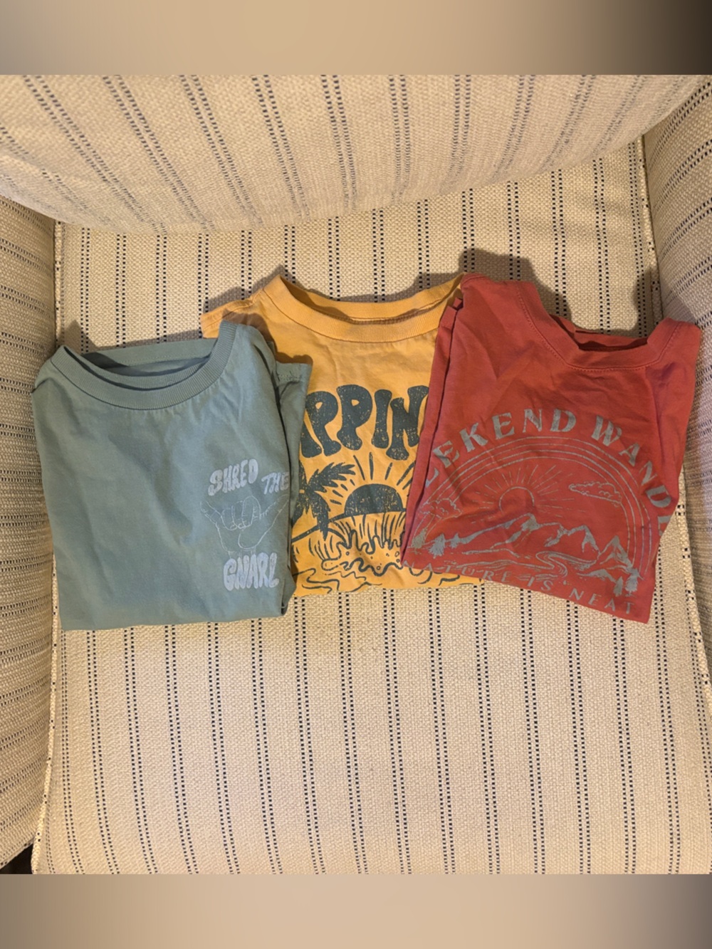 Kids Set of 3 Cotton On Kids Graphic Tees.